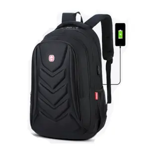 Nuova porta USB sacchetti di scuola per teens15.7 pollici sacchetti del computer portatile esterno zaino da viaggio con serratura