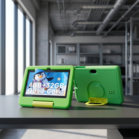 Tablet Anak 7 Inci dengan Layar Kapasitif Wi-Fi Baru-Android 12.0 SC7731E Quad Core 1.6GHz 2GB RAM + 32GB Penyimpanan untuk Penggunaan Edukasi