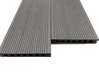 Extérieur Bois Plastique composite Plancher en bois Nouvelle technologie WPC 3D gaufré Plancher en bois composite Co-extrusion Terrasse en bois composite
