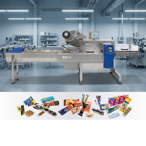 Línea de Empaquetado Automática Horizontal Eléctrica Nueva de la Marca Italiana EasyRun para la Industria Alimentaria, Dimensiones 4100x1066x1650mm - Product Image 2