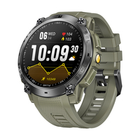Montre connectée de sport en plein air TKYUAN GPS, altimètre, pression atmosphérique, boussole, batterie de 530 mAh, grande autonomie, étanche 3ATM, montre intelligente 2026