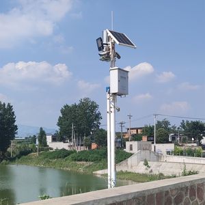 Enregistreur de données environnementales, station météo agricole, pluviomètre, anémomètre, alimenté par énergie solaire, IP65, RS485, canal extensible - Product Image 2