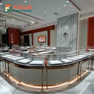 Fabricant de présentoirs sur mesure pour bijouteries, meubles de magasin en métal, vitrine à bijoux pour magasin commercial - Product Image 6