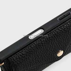 Роскошная задняя крышка из воловьей кожи Натуральная кожа ремешок через плечо чехол для телефона iPhone 17 Pro Max на подкладке дизайн мобильного телефона - Product Image 6