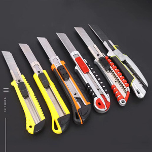 스틸 스냅 오프 블레이드와 하이 퀄리티 개폐식 커터 유틸리티 나이프 - Product Image 5