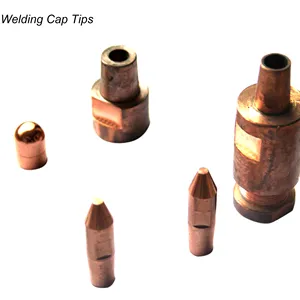 XW CuCrZr copper tongs electrode conductor spot welding electrode tips used in spot welder