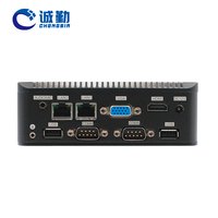 OEM J4125 J4105 J6412 Dual Lan 6 * Com Quad Core Nano Mini PC Router DDR4 1 * VGA 1 * HD X86 Linux Cloud Terminal Thin Client Mini PC