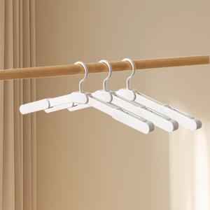 Confezione da 3 appendiabiti da viaggio pieghevole stendino per calze indumenti asciugamani appendiabiti comodamente portatili - Product Image 1