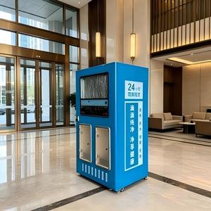 Distributeur d'eau intelligent en libre-service avec écran défilant, acceptant les cartes IC, les pièces et les méthodes de paiement QR Code pratiques - Product Image 1