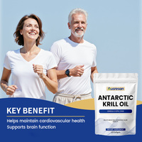 Capsules de gel molle d'huile de krill SPL OEM, supplément d'huile de poisson Oméga-3 EPA DHA, antioxydant, astaxanthine