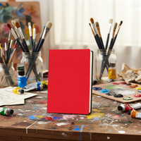 Agenda/Journal A5 en cuir PU personnalisé avec logo imprimé, couverture rigide, carnet de notes avec stylo, 2026