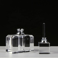 Mini voile cristal bouteille de parfum rechargeable de parfum en pierre de cristal bouteilles en cristal naturel pendentif bouteille de parfum
