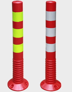 Bolardo Reflectante Flexible para Carreteras y Almacenes, Poste Delimitador de Tráfico - Product Image 2