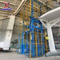 Ascenseur de fret hydraulique, élévateur vertical pour entrepôt, capacité lourde, taille personnalisée