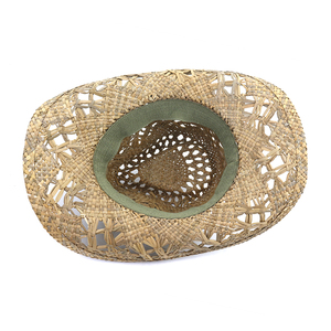 Sombrero de Vaquero de Paja Natural, Estilo Nuevo, Cómodo, Sombreros Mexicanos de Paja, Sombrero de Sol de Paja - Product Image 3