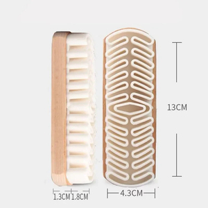 Cepillo de limpieza de gamuza, cepillo para zapatos, limpiador de zapatos para Material de nubuck de gamuza, zapatos/botas/bolsas, limpiador de fregador, borrador y refrescante - Product Image 4