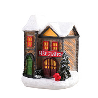 Figurines de Noël Kawaii personnalisées, jouets en résine, statues Kaw pour cadeau de Noël