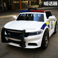 Nuovo stile 12v bambini ricaricabile auto elettrica della polizia giocattolo giro in auto elettrica per bambini