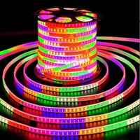 Bande lumineuse LED étanche IP67 220V SMD2835 240D/m 1500W en rouleau + télécommande + intensité variable + couleurs changeantes pour les fêtes de Noël