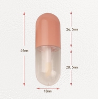 Yueshunxing 5ml Marque privée Brillant à lèvres Emballage cosmétique Unique Mini Capsule Lipgloss Conteneur Vide Brillant à lèvres Tube