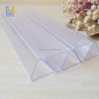 Profils de fabricant de tubes triangulaires en PVC/ABS