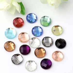 Crystal Rhinestones 6-20mm Flat Back Glass Beads For Phone Decoration DIY Jewelry Accessories - Product Image 1
