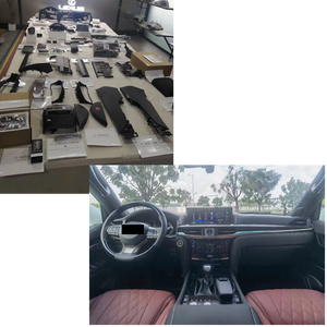 Kit de mise à niveau de l'intérieur de voiture de luxe Longever, modification de conversion pour Lexus LX570 2008-2015 à 2016-2022, intérieur de voiture d'usine - Product Image 1