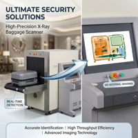 Escáner de Rayos X para Equipaje Averguard 6550, Sensor de Metal de Alta Sensibilidad, Certificado CE, Clasificación IP54 para una Inspección de Seguridad Clara