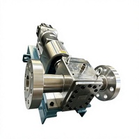 Pompe doseuse de transfert haute précision en acier inoxydable à carter chauffant pour résine, asphalte et fluides visqueux