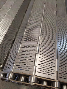 ヘビーデューティー曲げバックルチェーンコンベア工業用組立ラインプレートチェーンコンベアベルト - Product Image 6