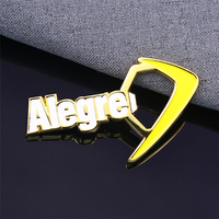 Poignée de style populaire Impression de logo personnalisé Lame de barre vierge Ouvre-bière en alliage de zinc en acier inoxydable Ouvre-bouteille plat en métal