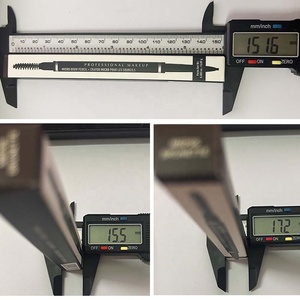 <span class=keywords><strong>Crayon</strong></span> à sourcils micro ultra-fin double embout avec mine rétractable et applicateur - Product Image 4