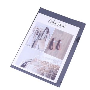 Cartella Portadocumenti a <span class=keywords><strong>L</strong></span> Trasparente, Senza Acidi, Archivabile, Durevole, per Presentazioni - Product Image 2