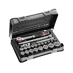 1/2 In Drive <b>Socket</b> Set 606 Piece Metric And Standard With Ratchet And <b>Extensions</b> For Automotive Repair - Product Image 2