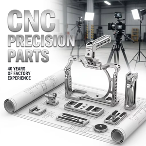 עיבוד שבבי CNC בעל 3/4 צירים, רכיבי ריג אנודייזים, אב טיפוס מהיר, ייצור רכיבי מתכת, שירותי עיבוד שבבי CNC מקצועיים - Product Image 3