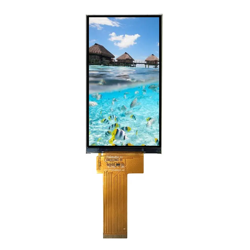 Modul LCD TFT 4.96 Inci Resolusi Tinggi Layar LCD Shenzhen