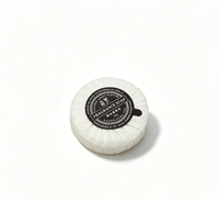 Savon d'hôtel minimaliste emballé individuellement, rond, pour hôtel, spa et maison d'hôtes