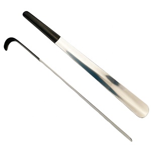 Chausse-pied en métal à long manche pour hommes 16,5 pouces, chausse-pied extra long pour femmes âgées, chausse-pied géant pour enfants en voyage - Product Image 2