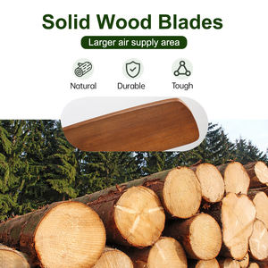 SKD 84 72 60 56 52 48 42 36 Zoll Massivholz Sperrholz ABS Decken ventilator blätter Kunststoff Lüfter teil Rattan Metall Short Fan Blade - Product Image 2