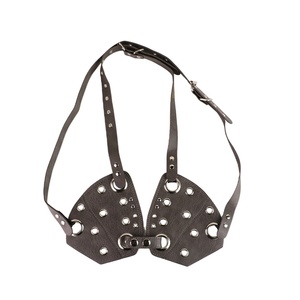 QKKQ Sujetador de Pecho BDSM, Lencería de Restricción, Ropa Interior Sexy, Cinturón de Bondage, Pinzas para Pezones, Sujetador de Cuero, Juguetes Sexuales para Parejas - Product Image 6