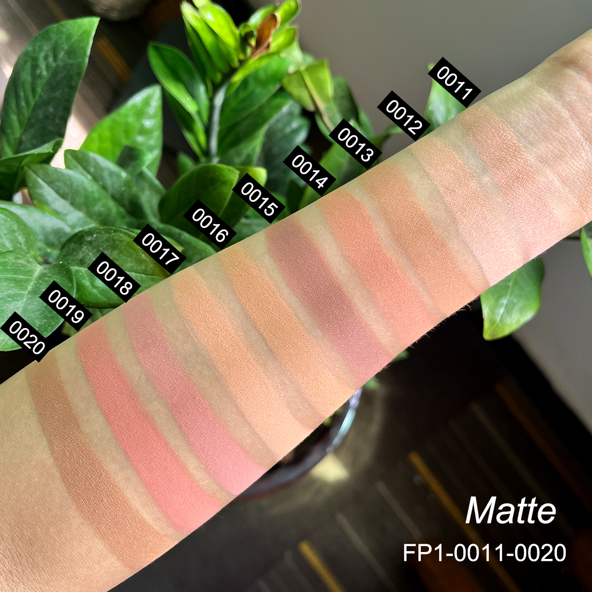#2-liste de couleurs-palette de fard à paupières votre logo