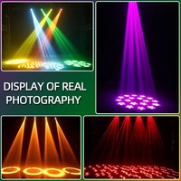Projecteur LED mobile 100W pour scène, avec contrôle DMX512, idéal pour DJ, discothèques et KTV