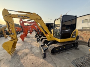 Excavadoras KOMATSU PC56 PC55 PC70 de 6, 5 y 7 toneladas, excavadoras de cadenas de segunda mano a bajo precio en venta - Product Image 3