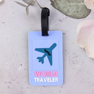 Nouvelle Arrivée QM : Étiquettes de Bagage Personnalisées en Silicone et PVC Souple, Vierge, avec Nom Personnalisable et Motif Dessin Animé - Product Image 3