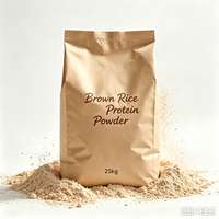 Poudre de protéines de riz brun TXJ pour adultes, sans gluten, riche en protéines, produit de santé, prix de gros, en vrac, directement de l'usine