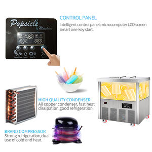 Macchina per Ghiaccioli PM80 a Doppia Modalità, Commerciale, per Gelato Italiano, Succhi e Ghiaccioli - Product Image 2