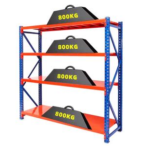 Almacén de alta calidad Estantería de hierro de metal resistente Estante de entresuelo de coche al aire libre Sistema de estante de productos industriales - Product Image 1