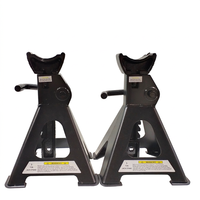 Support de levage triangulaire robuste 12 tonnes, réglable manuellement en hauteur (495-765 mm), pour réparation et entretien automobile