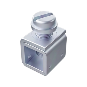 Conector de cableado eléctrico M3.5, terminal combinado chapado en latón y zinc blanco, poste de crimpado para marco de cableado - Product Image 1