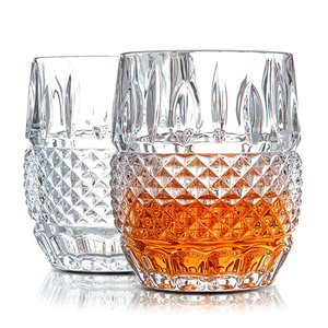 Bicchiere da Whisky di liquore di cristallo di Design unico personalizzato all'ingrosso per <span class=keywords><strong>bicchieri</strong></span> di <span class=keywords><strong>Vodka</strong></span> di Whisky da bere - Product Image 2